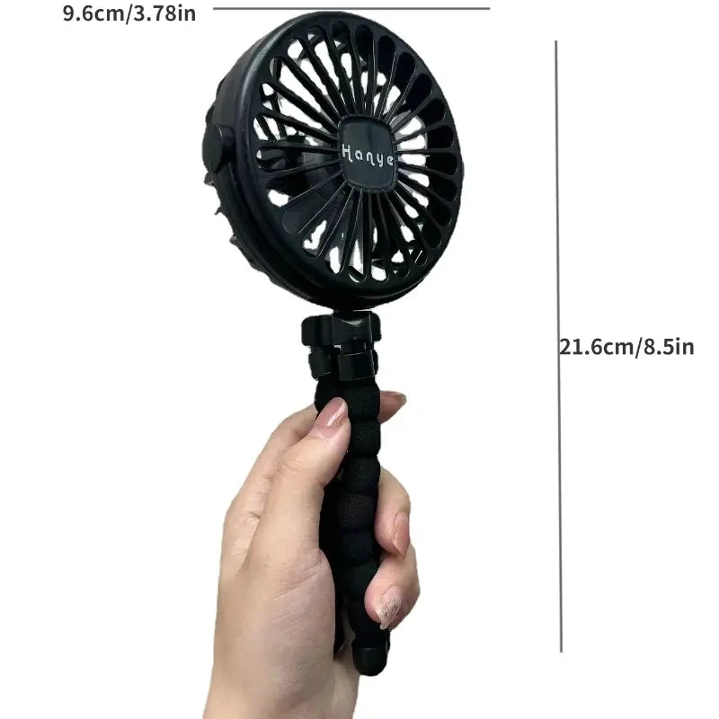 Rechargeable USB Baby Stroller Fan Hand Held - Stereotech