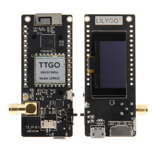 LoRa32 V2.1_1.6.1 ESP32 433/868/915/923MHZ 0.96 Inch OLED SD Card Bluetooth WIFI Module Metering Passenger Flows
