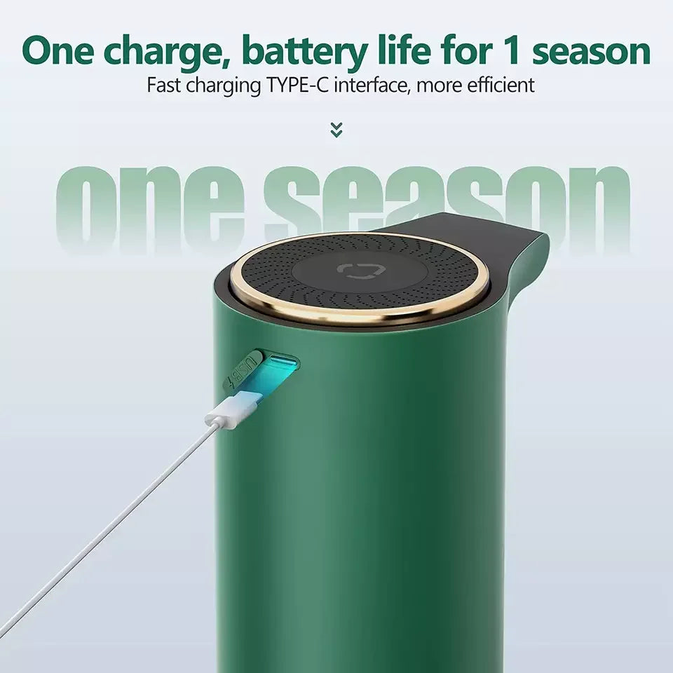 Direct Factory Promotion Gift Hand Wash Touchless OEM ODM Automatic USB Rechargeable Alcohol Sprayer Liquid Foam Soap Dispenser