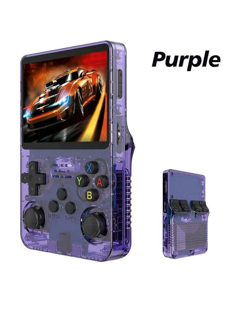 BOYHOM R40S R36S Retro Handheld Video Game Console Linux System 3.5/4.0-inch IPS Screen Portable Handheld Video Player