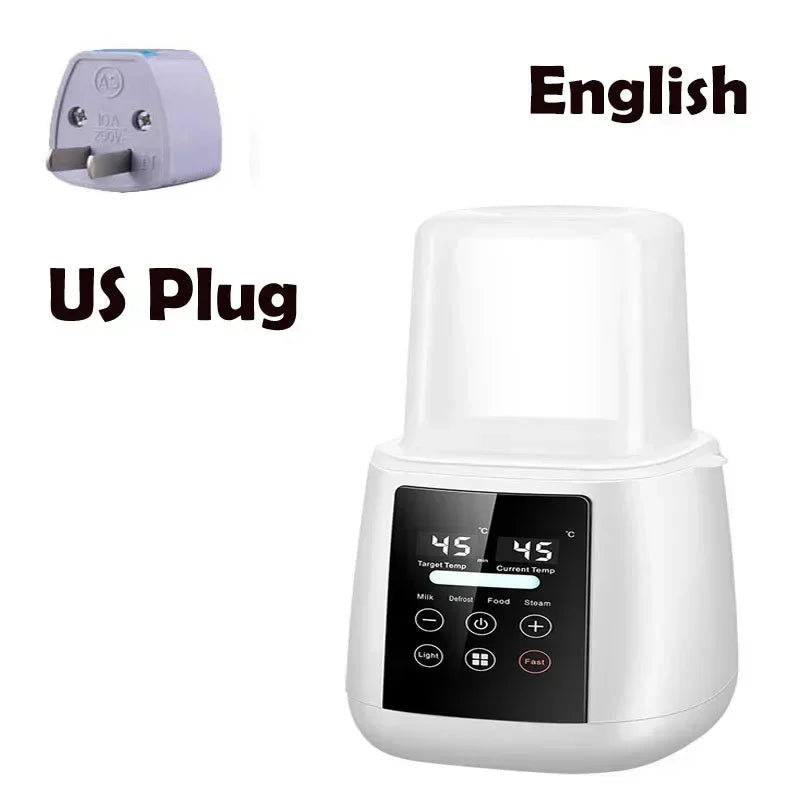 Newborn Baby Feeding Bottle Warmer &amp; Sterilizers with Timer Accurate Temperature Control Food Milk Warmers Bottle Steriliser