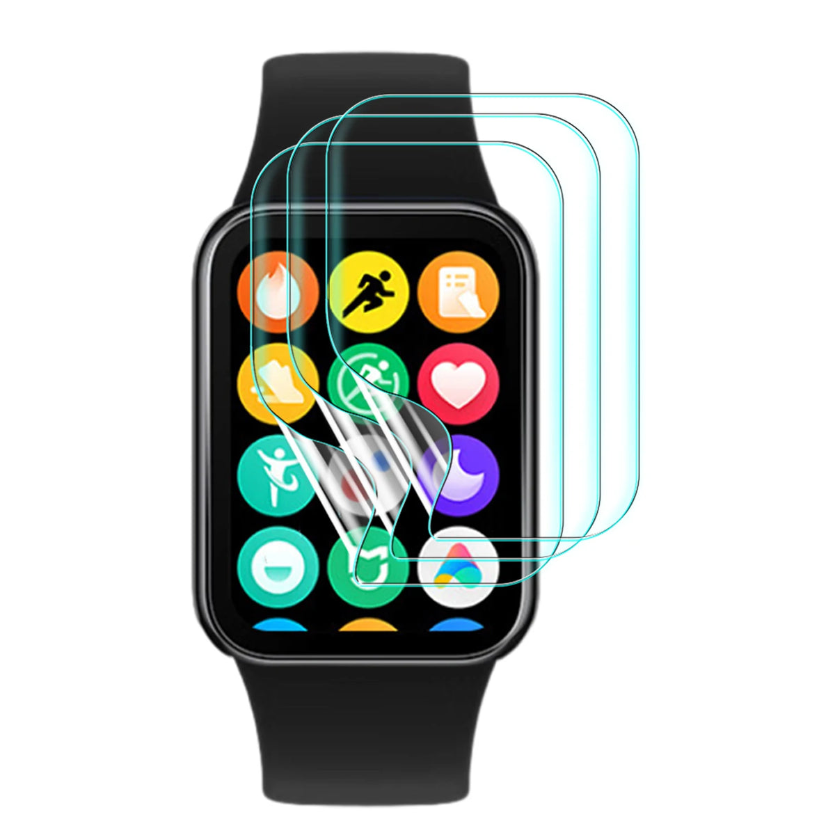 For Xiaomi Mi Band 8 Pro Screen Protector Soft Hydrogel Film Anti-scratch Protective Cover for Miband 8pro Watch Accessories