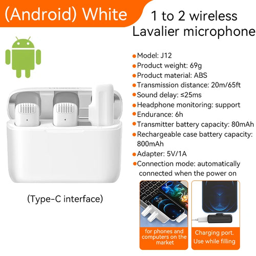 Professional Portable 20M Ulanzi Microphone - Stereotech