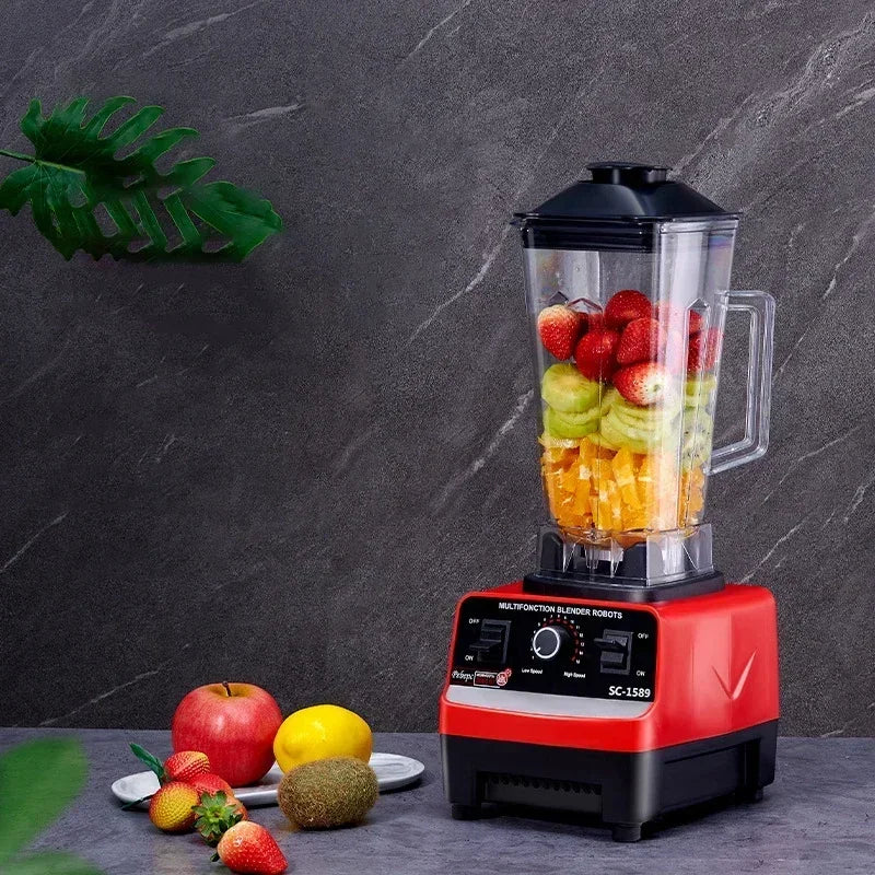2000W Heavy Duty Commercial Blender 6 Blades - Stereotech