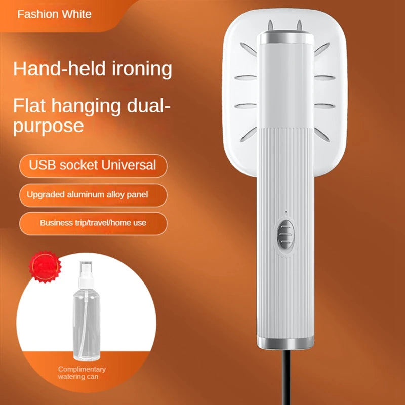 Portable Travel Steamer For Clothes Mini Steam Iron 180°Rotatable Handheld Steam Iron For Fabric Clothes - Stereotech