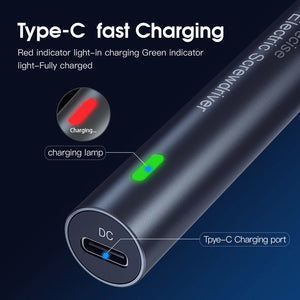 Precision Electric Screwdriver Handle Power Tool Rechargeable Wireless Mini Small for 4mm Bits for Xiaomi Mobile Cell Repair New