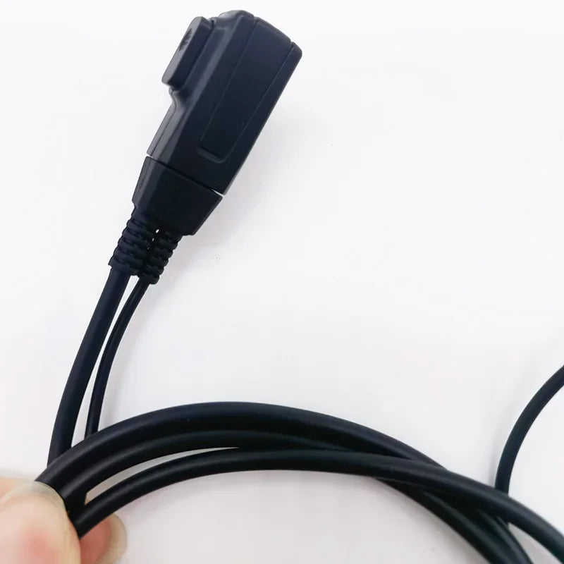 10pcs Baofeng Covert Acoustic Air Tube PTT Mic Microphone Earphone Headset Headphone For Kenwood Radio Walkie Talkie Transceiver