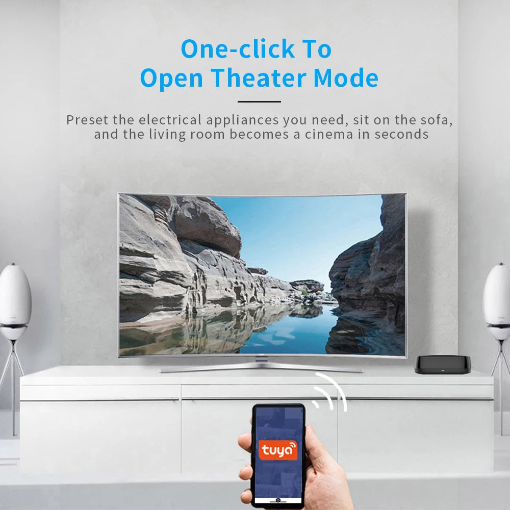 Intellithings Tuya Zigbee Smart IR Infrared Remote Control Home Automation for Electric Fan TV Water Heater Alexa Google Home - Stereotech