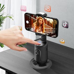 FANGTUOSI 2024 NEW Gimbal Stabilizer 360° Follow Shooting Monopod with Bluetooth Shutter Tripod for Photograph/Live - Stereotech