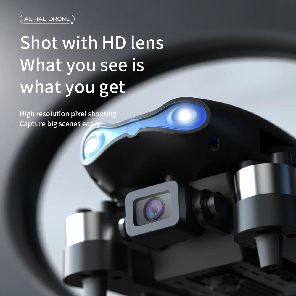 The New E99MAX Brushless Drone Optical Flow Dual HD Aerial Photography Quadcopter Professional rRemote Control Aircraft Toy Boy - Stereotech