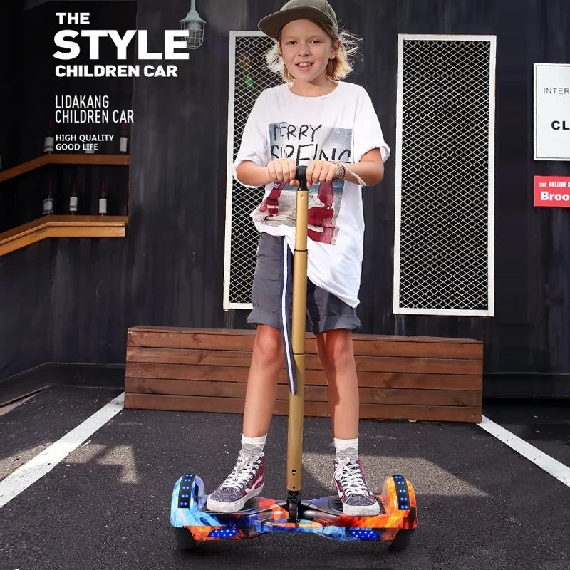 350W Hoverboard with 6.5/8/10 Inch  App Control 36V Self-balancing Electric Scooters for Kids Hover Board