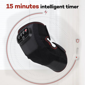 Electric Knee Air Pressure Massager Airbag Compresstion Massage Heating Knee Pad Deeply Relax Leg Joint Muscle Blood Circulation