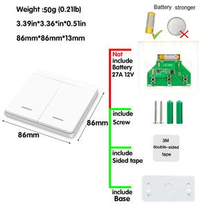 Tuya Smart Life RF 433Mhz Wireless Mini Smart Socket Switch 16A Electrical Outlet Remote EU Plug Voice Control Google Home Alexa
