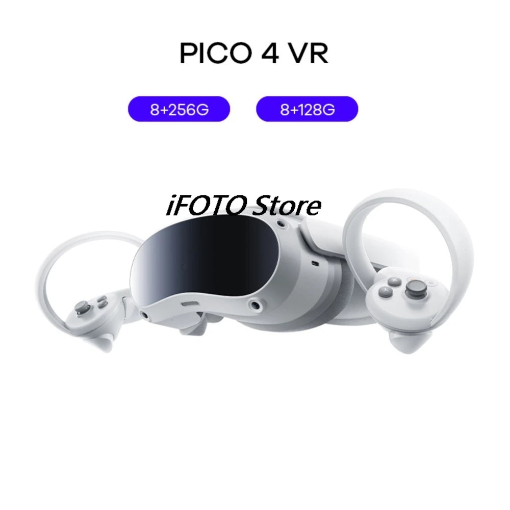 Pico 4 VR Streaming Game Glasses Advanced All In One Virtual Reality Headset Display 55 Freely Popular Games 128G 256G