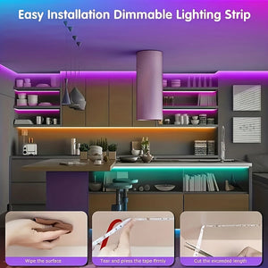 RGB LED Strip Lights - Stereotech