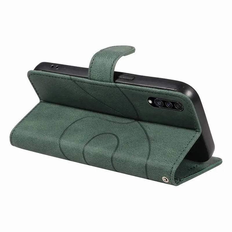 A70 A50 Leather Case For Samsung Galaxy A40 A30 A20 A10 S Flip Wallet Phone Cover For Samsung A21S A6 Plus A5 A7 A9 A3 A520 A320