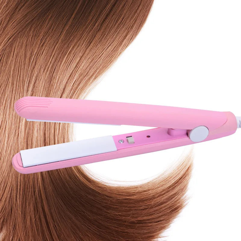 Electronic Ceramic Fast Hair Straightener Portable Mini Hair Flat Iron Wet/Dryer Straightening Irons Professional - Stereotech