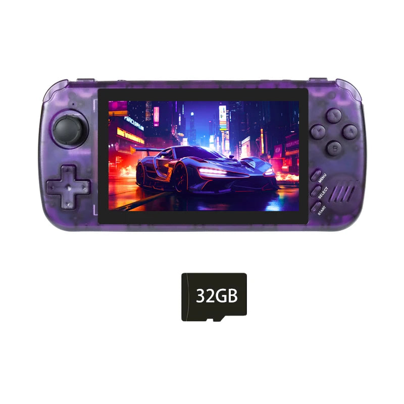 POWKIDDY NEW X39 Pro Handheld Game Console 4.5 Inch Ips Screen Retro Game PS1 Support Wired Controllers Children&#39;s gifts