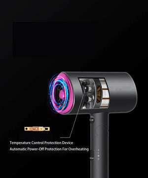 High-Speed Hair Dryers 1800w High-Power Professional Folding Hair Dryer Household Heating And Cooling Air Modeling Tools