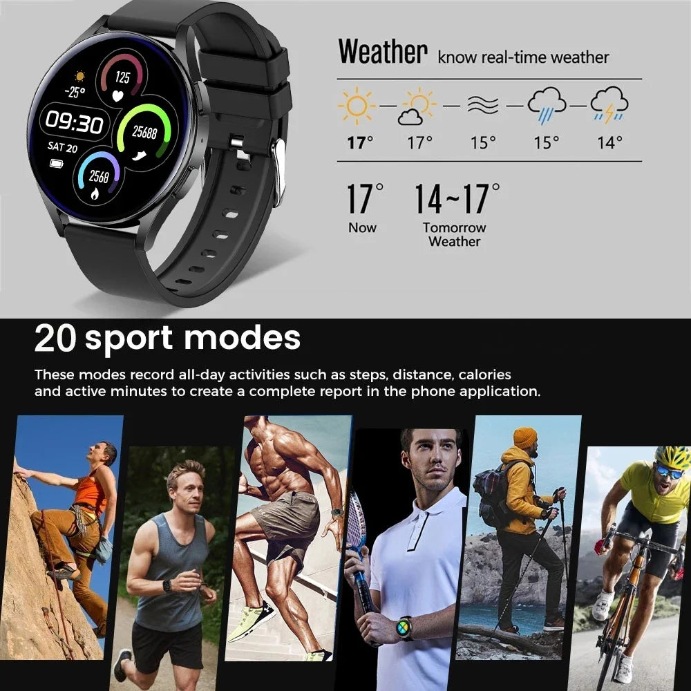 New Full Touch Smartwatch 6 For Men - Stereotech