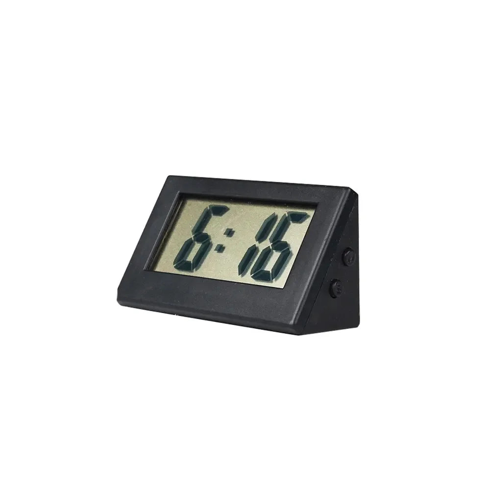 1Pc Mini LCD Digital Table Dashboard Desk Electronic Clock for Desktop Home Office Silent Desk Time Display Clock Table Clock