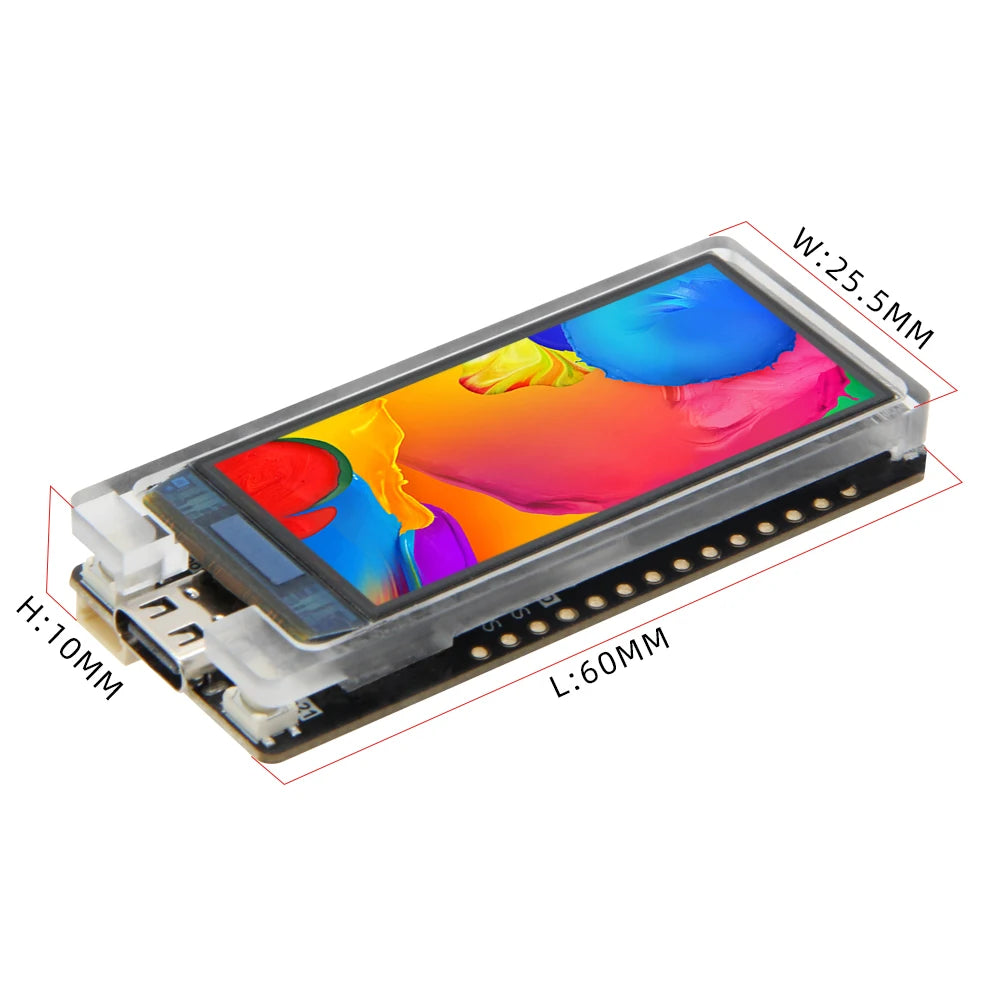 LILYGO® T-Display-S3 AMOLED ESP32-S3 Display Development Board RM67162 1.91 inch AMOLED Screen WIFI Wireless Module For Arduino