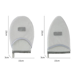 Handheld Ironing Board Mini Anti-scald Gloves Iron Pad Cover Heat-resistant Steamer Ironing Gloves for Clothing Protective Pad - Stereotech