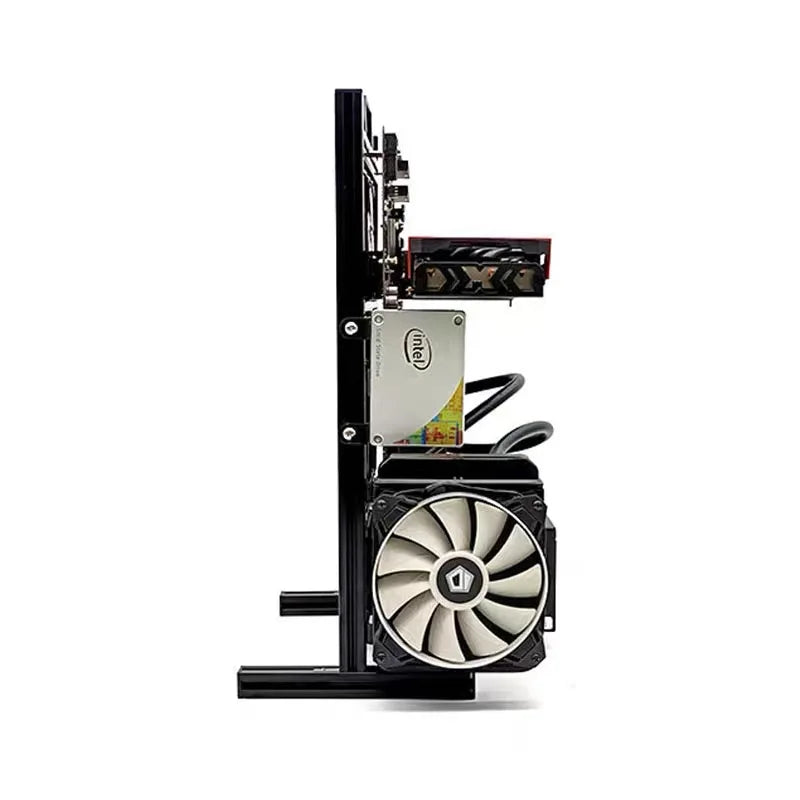 DIY Gamer Cabinet ATX MATX ITX Chassis,Open COmputer Case Frame Rack,MOD Water Cooling Desktop Gabinete Gaming - Stereotech