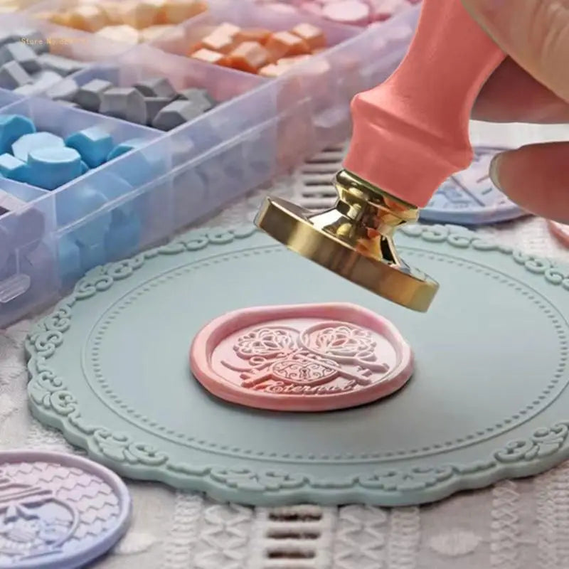 Electric Wax Seal Warmer Durable Wax Sealing Warmer Tool with Spoon for Girls Dropship