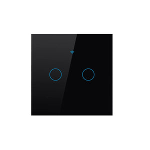 WiFi Smart Switch EU Neutral Wire/No Neutral Wire Touch Light Switch Works with Alexa Google Home Alice 1/2/3/4 Gang Smart Home