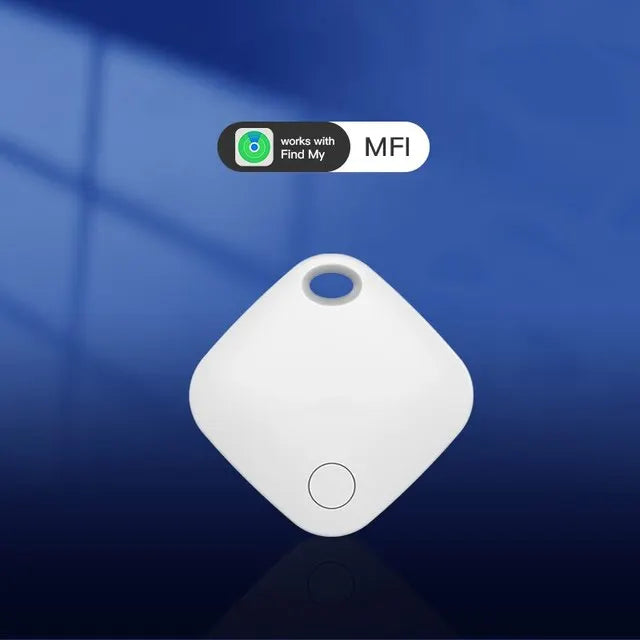 Smart Bluetooth GPS Tracker Works with Find My APP Anti Lose Reminder Device for Iphone Tag Replacement Locator MFI Rated Airtag