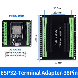 ESP32 Development Board WiFi+Bluetooth Ultra-Low Power Consumption Dual Core ESP-32S ESP32-WROOM-32D ESP32-WROOM-32U ESP 32