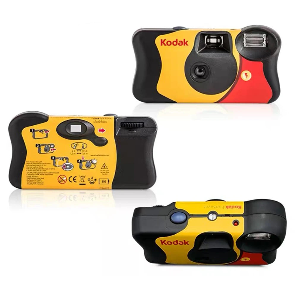 Kodak Single Use One Time Disposable Film Camera 27/39 Exposure Photos ( Daylight / HD Power Flash / FunSaver )