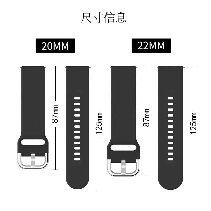 20mm/22mm band For Amazfit GTS/2/2e/3/4 - Stereotech