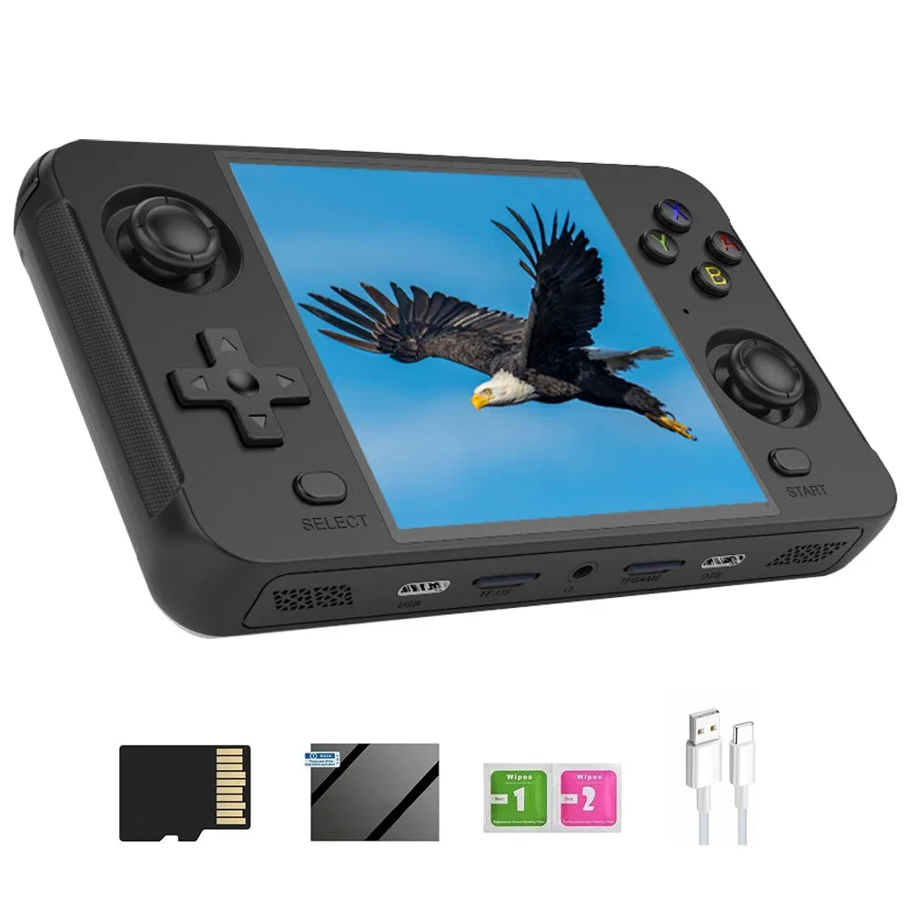 BOYHOM R40S R36S Retro Handheld Video Game Console Linux System 3.5/4.0-inch IPS Screen Portable Handheld Video Player