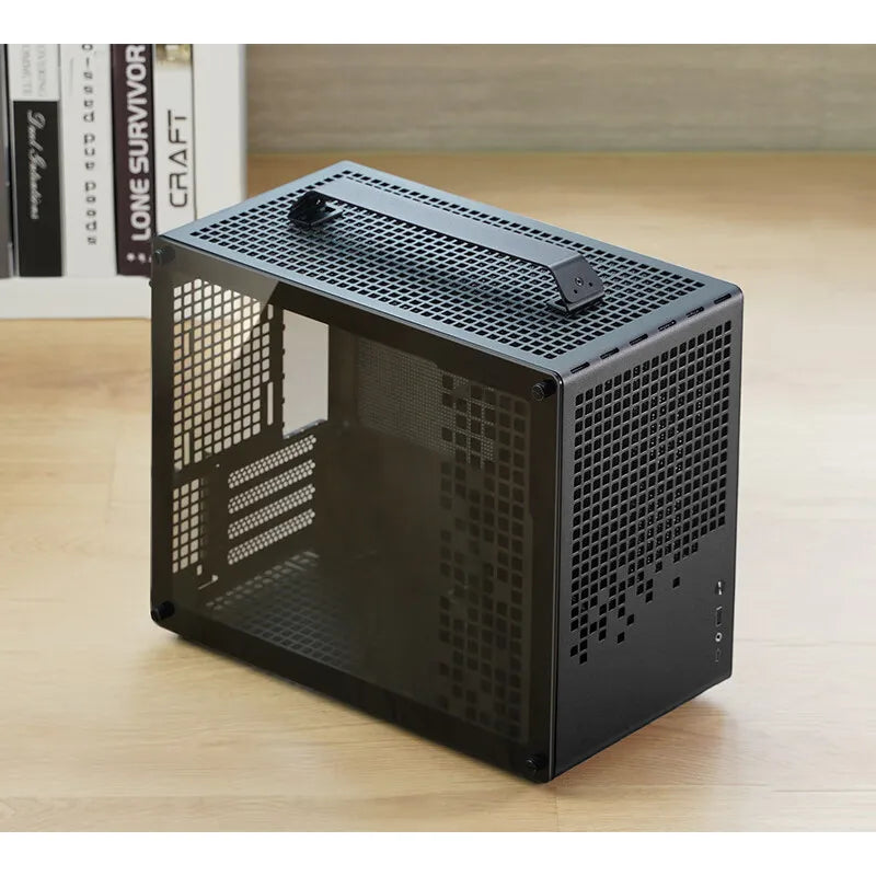Jonsbo Z20 PC Case with Detachable Handle For 163mm Air-Cooled Graphics Card Type-C Desktop Portable Chassis and Compact Case