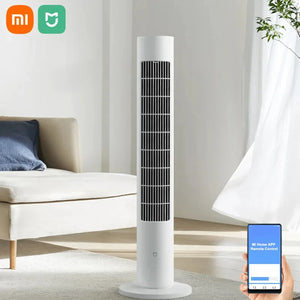 2023 NEW XIAOMI MIJIA Smart DC Inverter Tower Fan 2 Portable Fan Appointment Timing Low Noise APP Control 150° Oscillation Range
