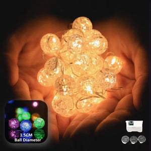 LED Lights Garland Fairy Lights String AG13 Battery operated Garland Christmas Decoration Wedding Xmas Tree New Year's Decor