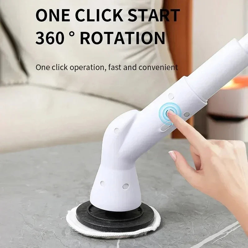 Xiaomi 6-in-1 Electric Cleaning Brush 2000mAh Cordless Electric Rotary Cleaning Brush Shower Cleaning Brush Kitchen Bathroom