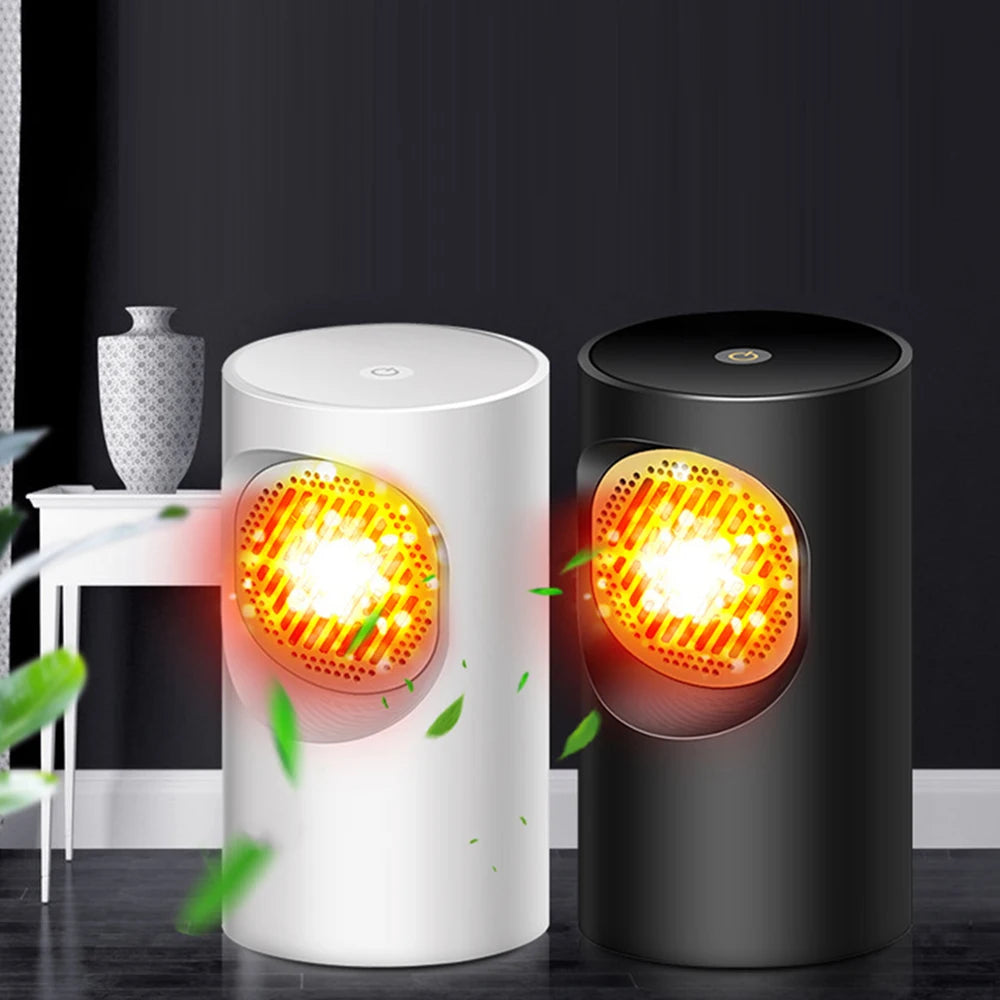 2023 Portable Electric Heater Room 220V 110V PTC Heating Stove Fan Hand Warmer Camping Radiator for Home Winter Bedroom Travel