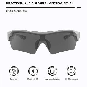 Smart Glasses Bluetooth 5.0 Earphones Riding Sport Glassess Wireless Headset Headphone UV400 Polarized Music Eyeglassess