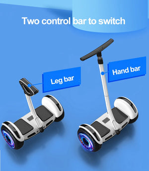 8/10 inch 36/54V Kids Adult Smart Handle Leg Bar Electric Scooter 2 Wheel Stand Up Self Balancing Hoverboard custom