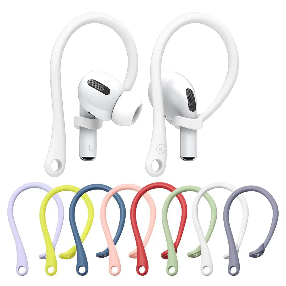 Bluetooth Earphone Silicone Earhook For Airpods 1/2 Pro Earpods Loop Clip Headset Ear Hook Replacement Headphone Accessories - Stereotech
