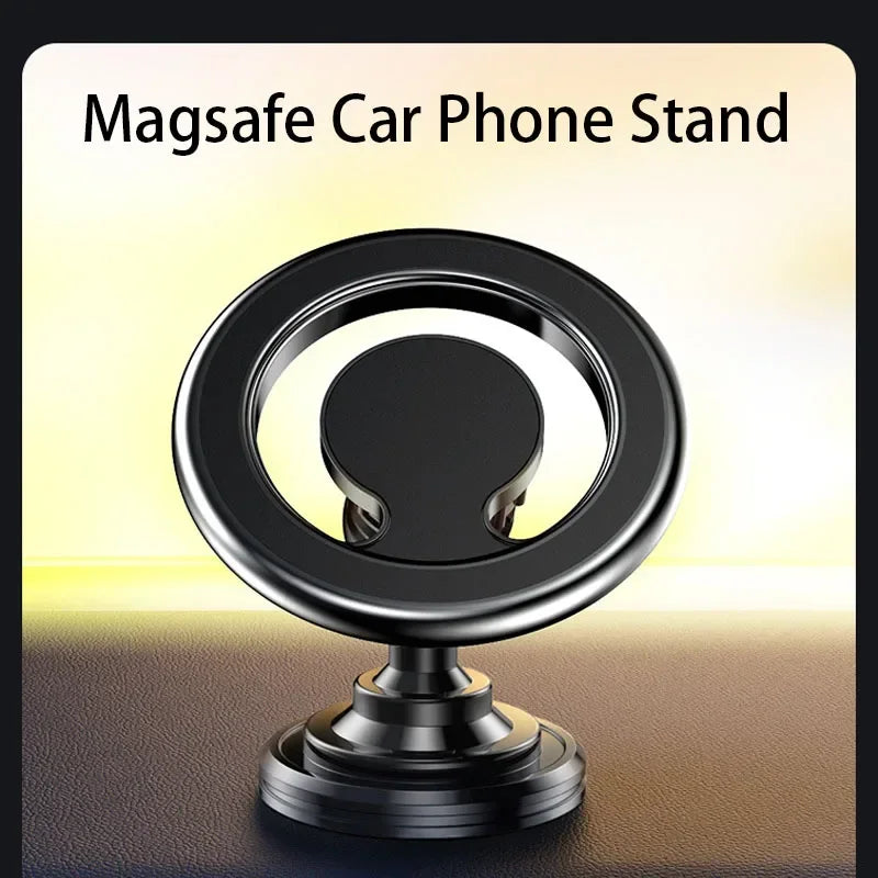 Magnetic Car Phone Holder 15W wireless charge Vent Magsafe Ring Car MountFit for iPhone 14 13 12 Pro  Plus Mini MagSafe Case