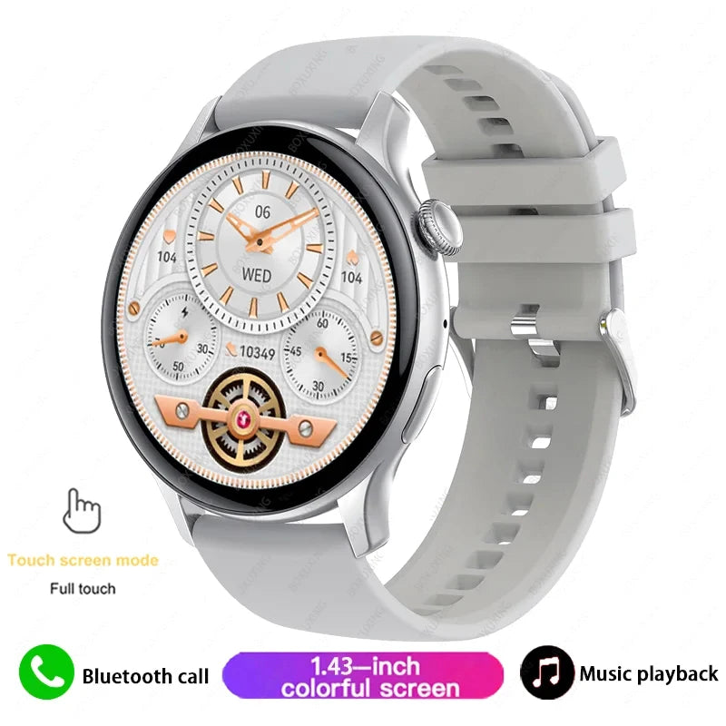 Xiaomi Mijia New Women Bluetooth Call Smartwatch Always Display Time Heart Rate Sports Health Monitoring Music GT4 Smart Watches
