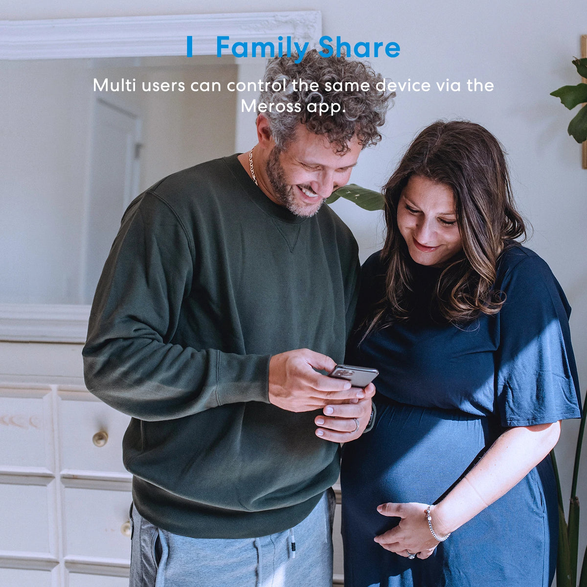 Meross HomeKit Smart Power Strip WiFi Multi Plug Extension UK Outlet with 4 Sockets 4 USB Ports Work with Siri Alexa Google Home