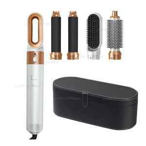 New 5 In 1 Hair Dryer Professional High-Speed Curling lron Hot Air Comb Set For Dyson Airwrap Straightener Styling Tool