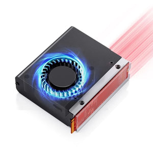 JONSBO M.2-10 Solid State Active Fan Low Noise Silent Radiator 2280 Heat Conducting Vest NVME Hard Disk SSD Heat Dissipation