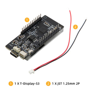 LILYGO® T-Display-S3 ESP32-S3 1.9 inch ST7789 LCD Display Development Board WIFI Bluetooth5.0 Wireless Module 170*320 Resolution