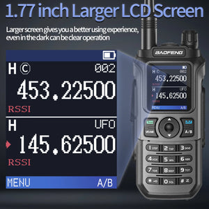 Baofeng UV-21 Pro V2 Wireless Copy Frequency Mutli Band Powerful Waterproof Long Range UV-5R Long Range Type-C Two Way Ham Radio